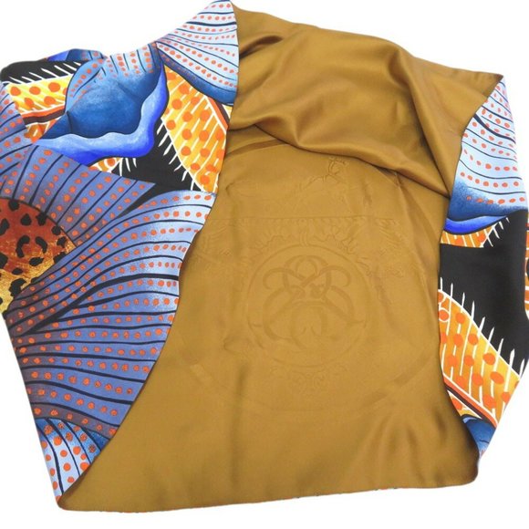 HERMES Black Scarf - Picture 7 of 11